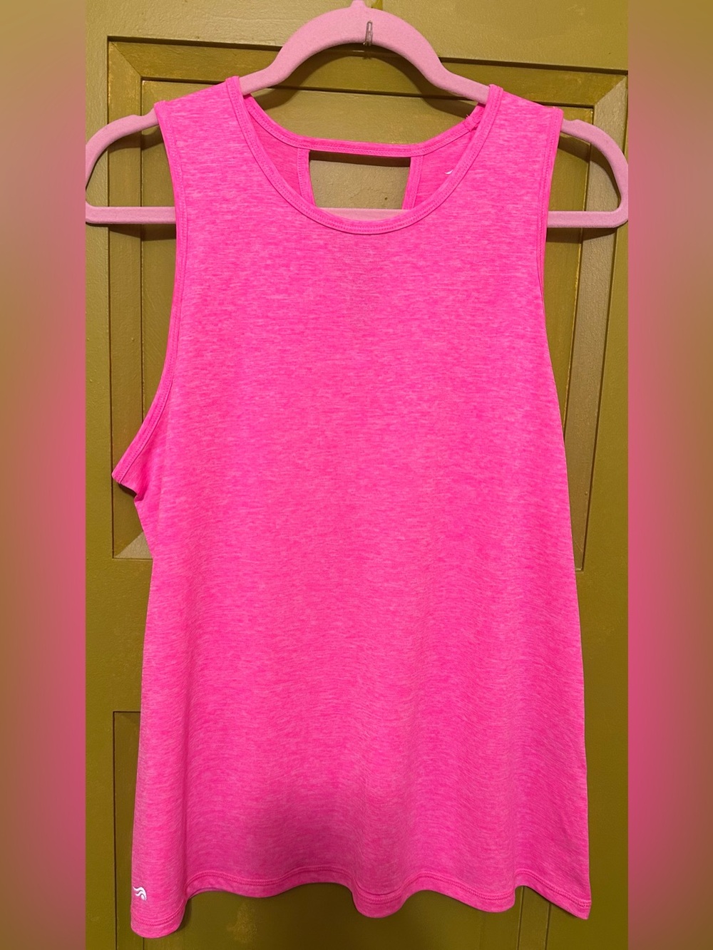 Ideology Hot Pink Women's Athletic Tank Top